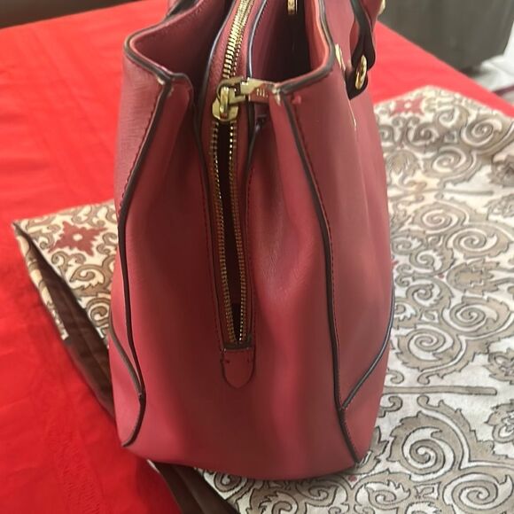 Anne Klein Tote Bag w/ Gold Embellishments - Picture 4 of 11